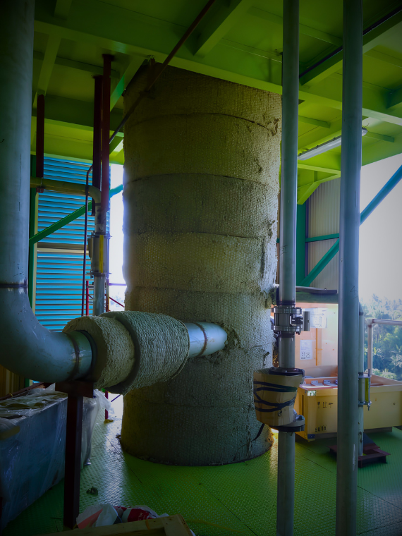 Process Plant Insulation – Physical Refining & Dry Fractionation
